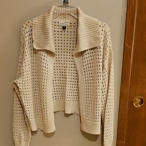 Universal Thread Open-weave Cotton Cardigan